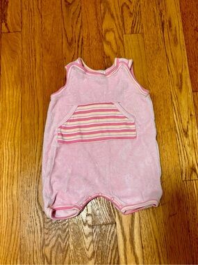 Under the Nile Pink Romper - 12 months - Like New